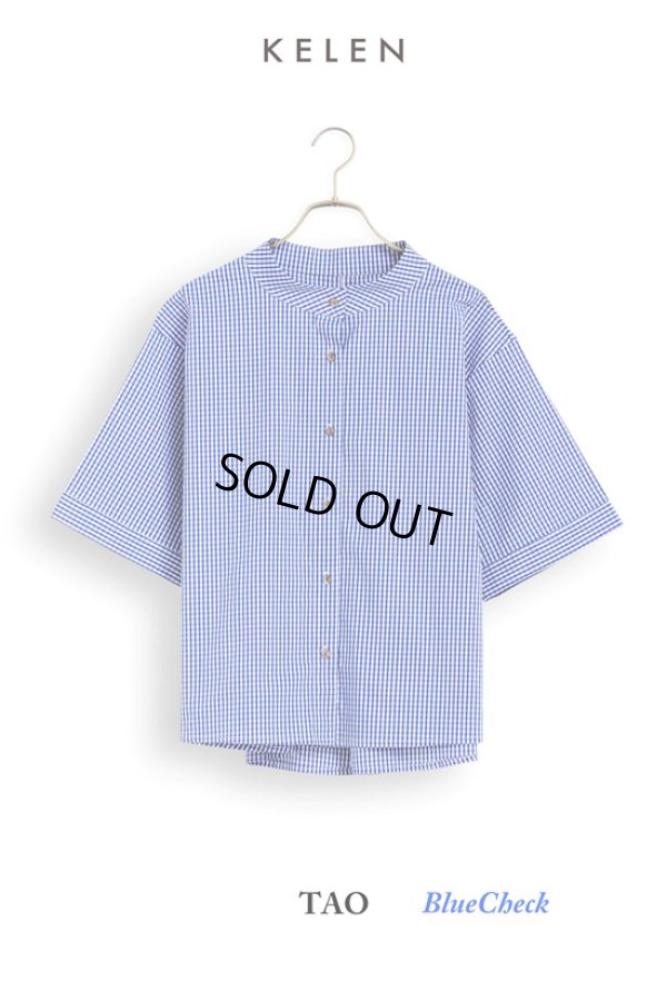 画像16: KELEN / ケレン スタンドカラーブラウス TAO (16)