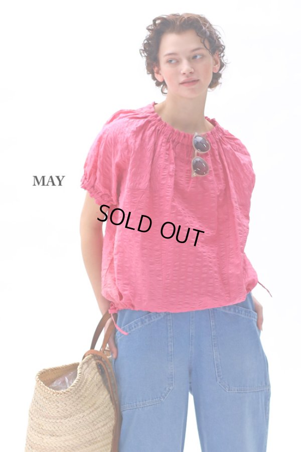 画像2: KELEN / ケレン ギャザーデザインブラウス MAY (2)