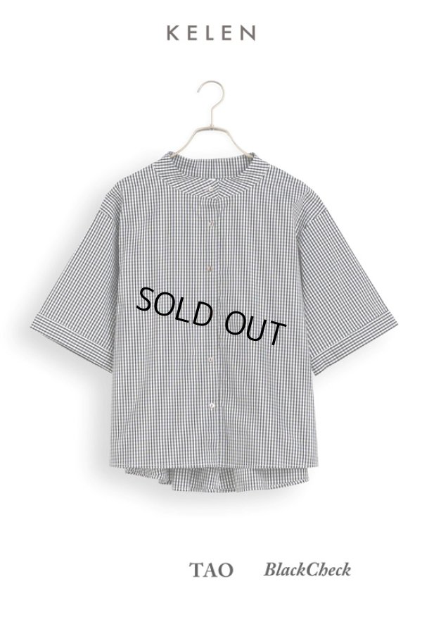 画像12: KELEN / ケレン スタンドカラーブラウス TAO (12)