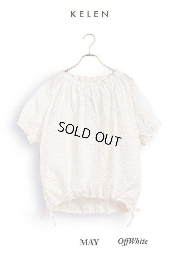 画像14: KELEN / ケレン ギャザーデザインブラウス MAY (14)
