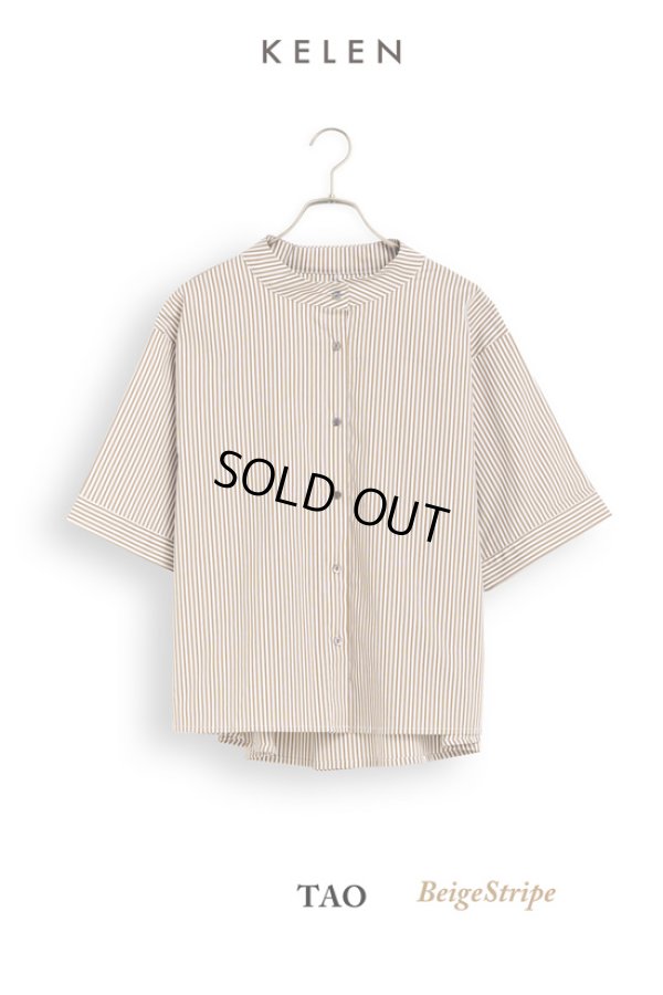 画像18: KELEN / ケレン スタンドカラーブラウス TAO (18)