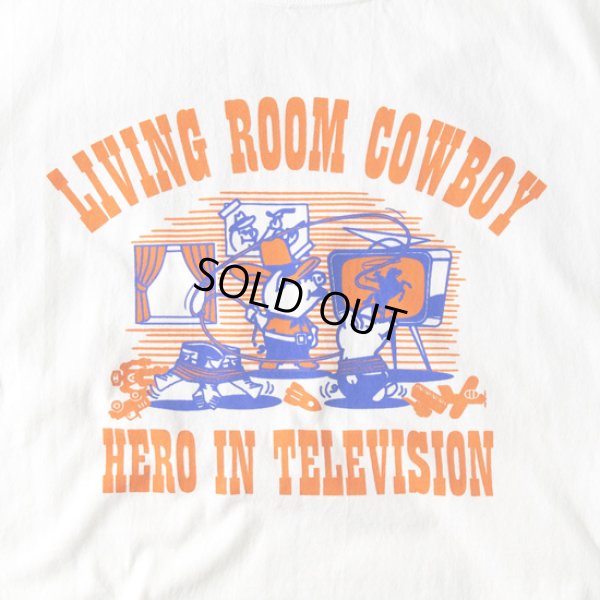 画像2: STUDIOD'ARTISAN / ステュディオダルチザン USAコットンプリントTシャツ (2)