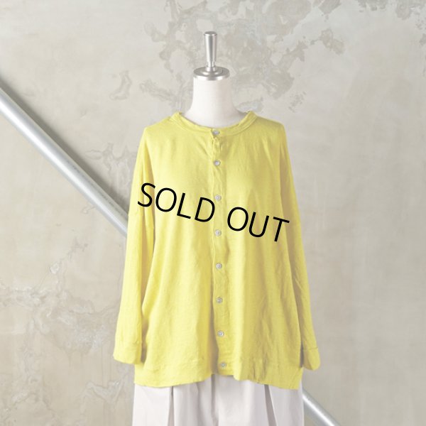 画像9: prit / プリット ヨーロッパリネン天竺 7分袖2wayワイドカーディガン (9)