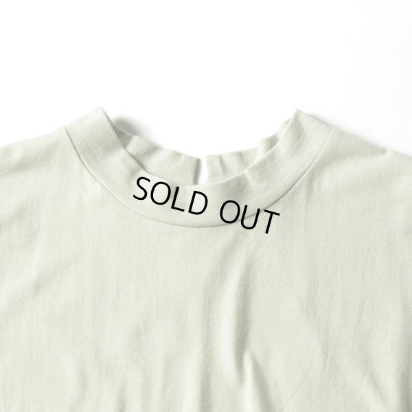 画像2: grin / グリン 40ソフト天竺クラフト フレア袖モックプルオーバー (2)