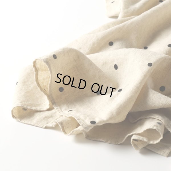 画像8: prit / プリット ドットプリント ショートスリーブギャザーブラウス (8)