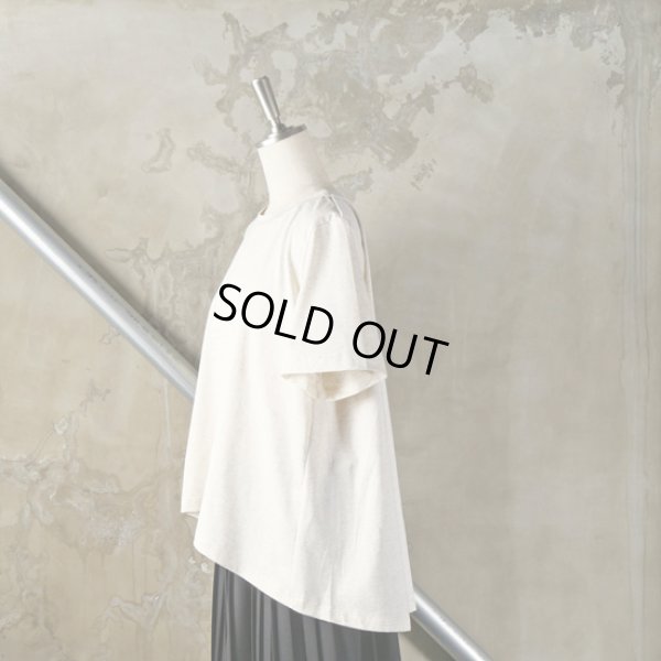 画像10: mizuiroind / ミズイロインド クルーネックフレアTシャツ (10)