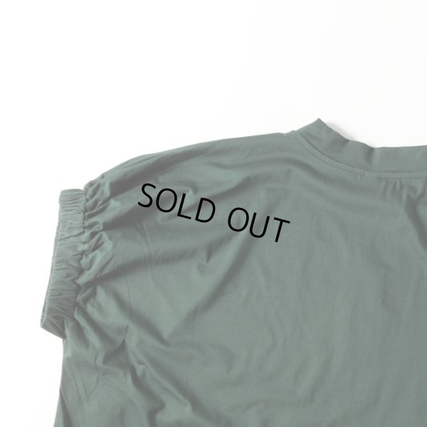 画像6: prit / プリット コンパクト天竺 モックネック袖ゴムプルオーバー (6)