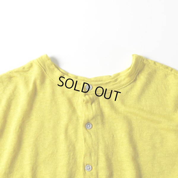 画像3: prit / プリット ヨーロッパリネン天竺 7分袖2wayワイドカーディガン (3)