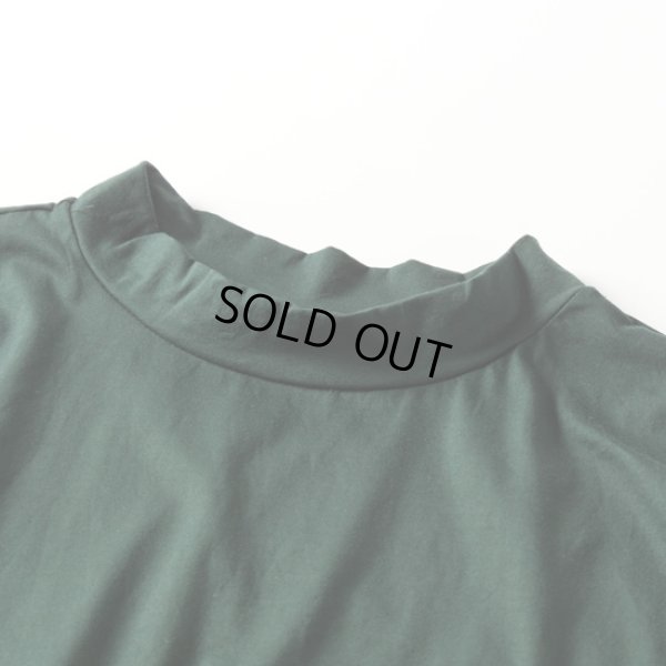 画像3: prit / プリット コンパクト天竺 モックネック袖ゴムプルオーバー (3)