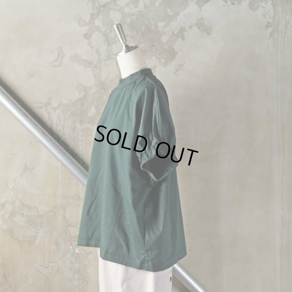 画像9: prit / プリット コンパクト天竺 モックネック袖ゴムプルオーバー (9)