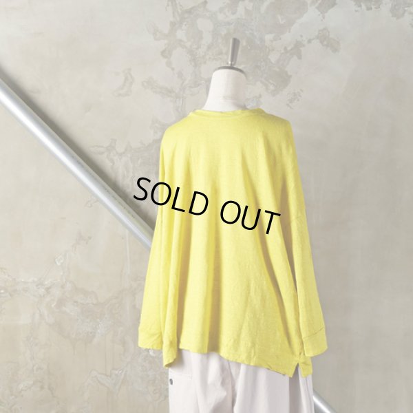 画像11: prit / プリット ヨーロッパリネン天竺 7分袖2wayワイドカーディガン (11)