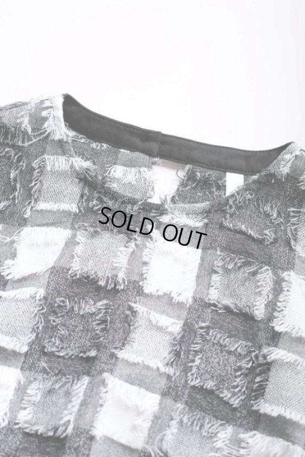 画像14: KELEN / ケレン フリンジチェックトップス HANNAH (14)