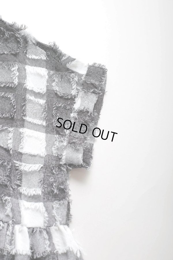 画像12: KELEN / ケレン フリンジチェックトップス HANNAH (12)