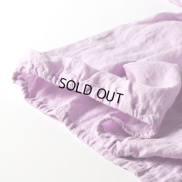 画像6: prit / プリット フレンチリネンキャンバス 裾ゴムカーディガン (6)