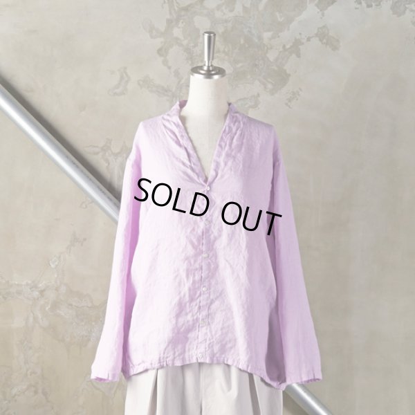 画像7: prit / プリット フレンチリネンキャンバス 裾ゴムカーディガン (7)