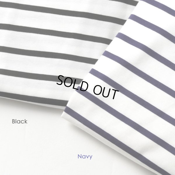 画像12: mizuiroind / ミズイロインド ボーダードルマンコクーンプルオーバー (12)