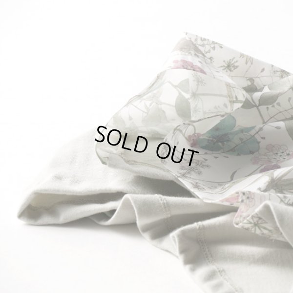 画像9: sosotto / ソソット 前身頃リバティTシャツ (9)