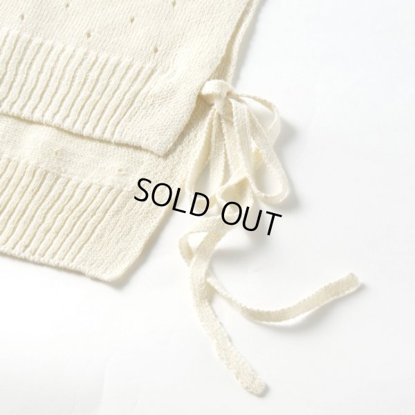 画像4: MidiUmi / ミディウミ ドットパターン サイドリボンベスト (4)