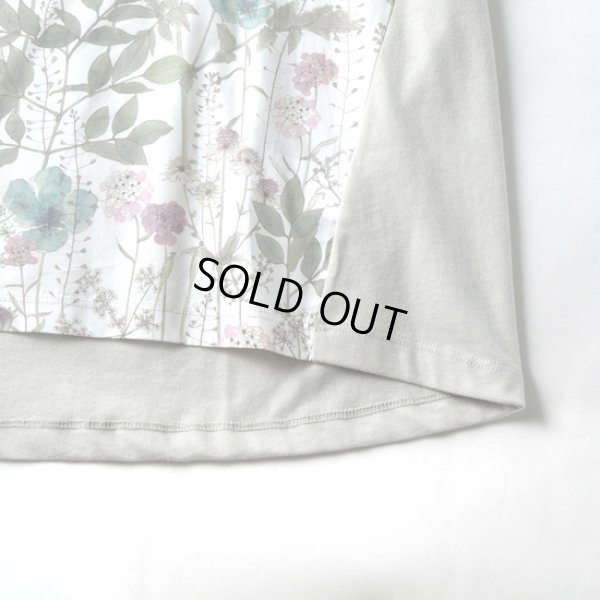 画像7: sosotto / ソソット 前身頃リバティTシャツ (7)