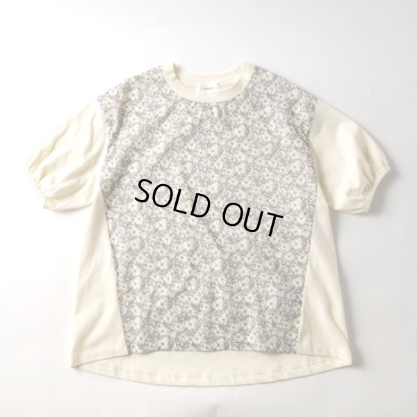 画像11: sosotto / ソソット 前身頃リバティTシャツ (11)