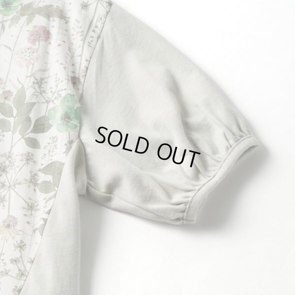 画像6: sosotto / ソソット 前身頃リバティTシャツ (6)