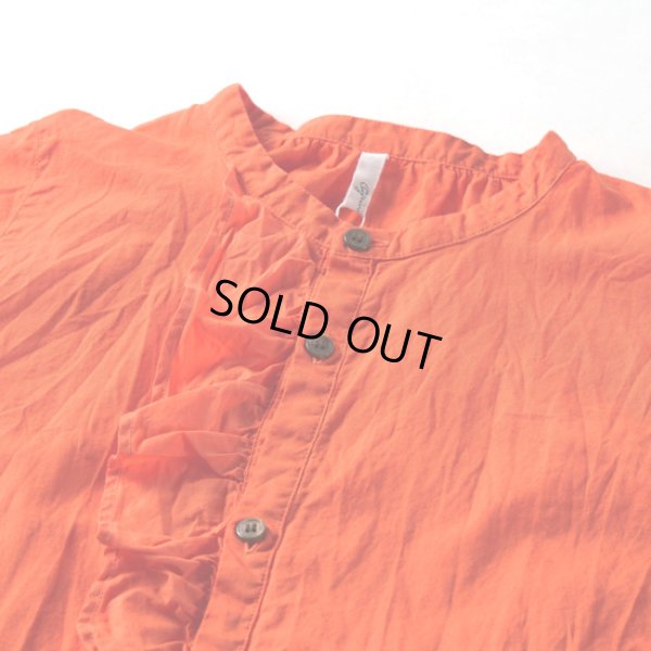 画像4: grin / グリン CLキャンブリック ラッフルロングワンピース (4)