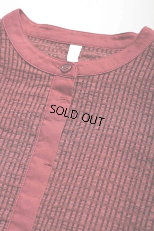 画像14: KELEN / ケレン シアーチェックワイドブラウス ZOE (14)