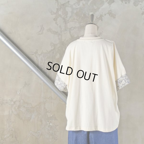 画像10: sosotto / ソソット リバティポケット付きTシャツ (10)