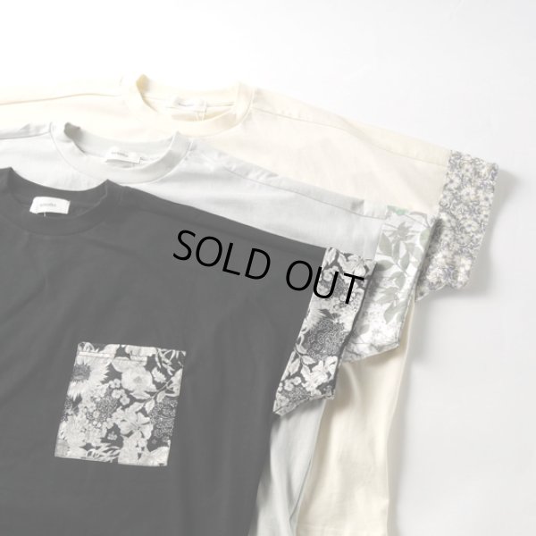 画像18: sosotto / ソソット リバティポケット付きTシャツ (18)