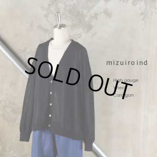 mizuiroind / ミズイロインド クルーネック ギャザープルオーバー mizuiro ind クルーネックギャザープルオーバー