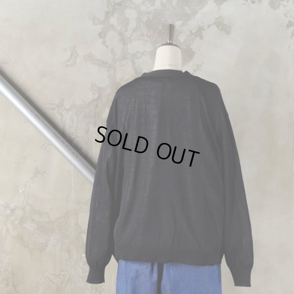 画像10: mizuiroind / ミズイロインド ハイゲージVネックカーディガン (10)