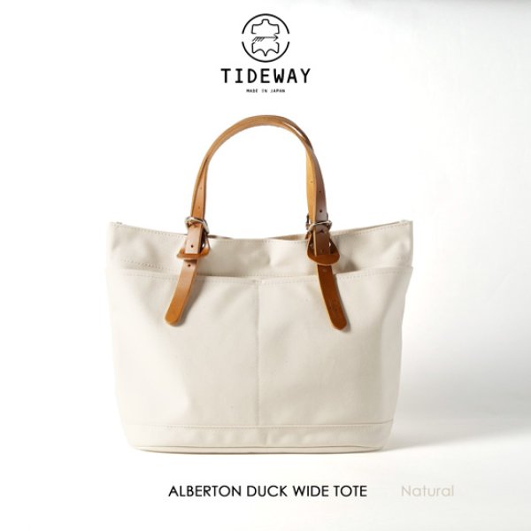 画像17: TIDEWAY / タイドウェイ ALBERTON DUCK WIDE TOTE (17)