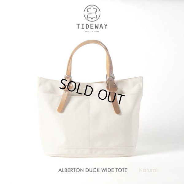 画像17: TIDEWAY / タイドウェイ ALBERTON DUCK WIDE TOTE (17)