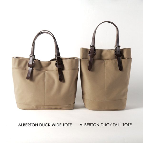 画像16: TIDEWAY / タイドウェイ ALBERTON DUCK WIDE TOTE (16)
