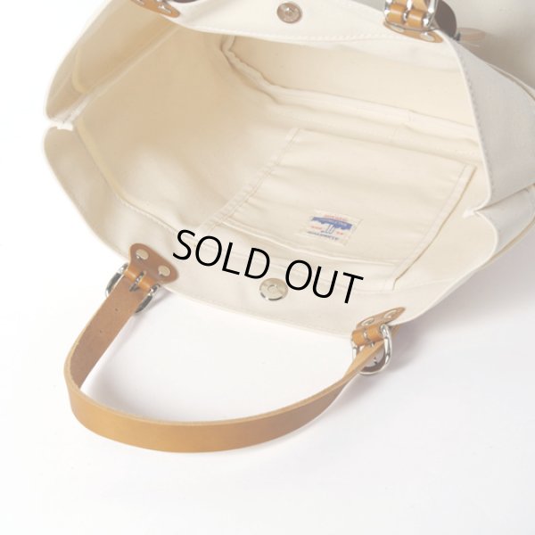 画像12: TIDEWAY / タイドウェイ ALBERTON DUCK WIDE TOTE (12)