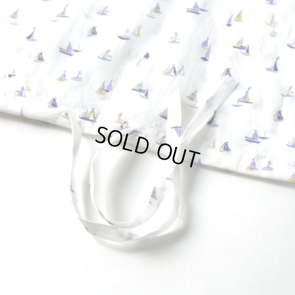 画像5: sosotto / ソソット リバティプリント 折り返し衿ブラウス7分袖 (5)