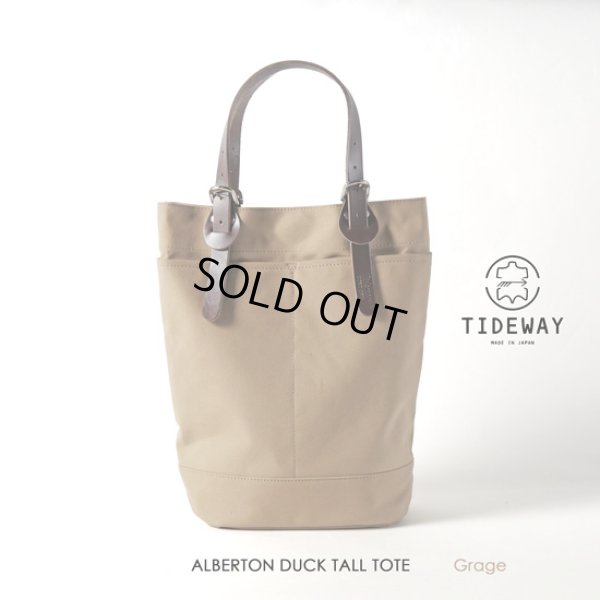 画像17: TIDEWAY / タイドウェイ ALBERTON DUCK TALL TOTE (17)