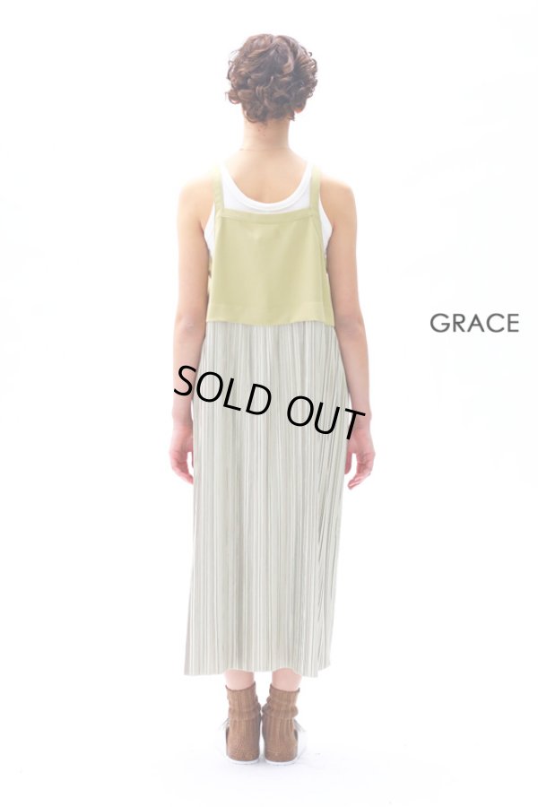 画像7: KELEN / ケレン プリーツコンビドレス GRACE (7)