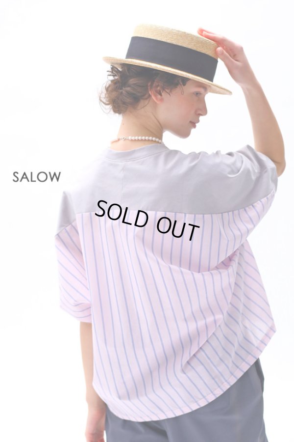 画像10: KELEN / ケレン デザインコンビトップス SALOW (10)