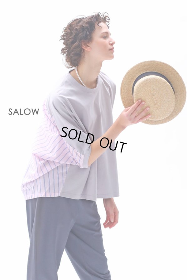 画像8: KELEN / ケレン デザインコンビトップス SALOW (8)