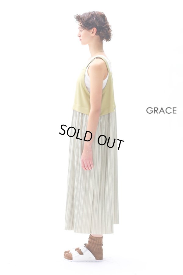 画像6: KELEN / ケレン プリーツコンビドレス GRACE (6)
