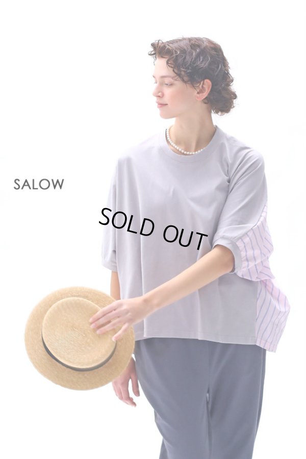 画像7: KELEN / ケレン デザインコンビトップス SALOW (7)