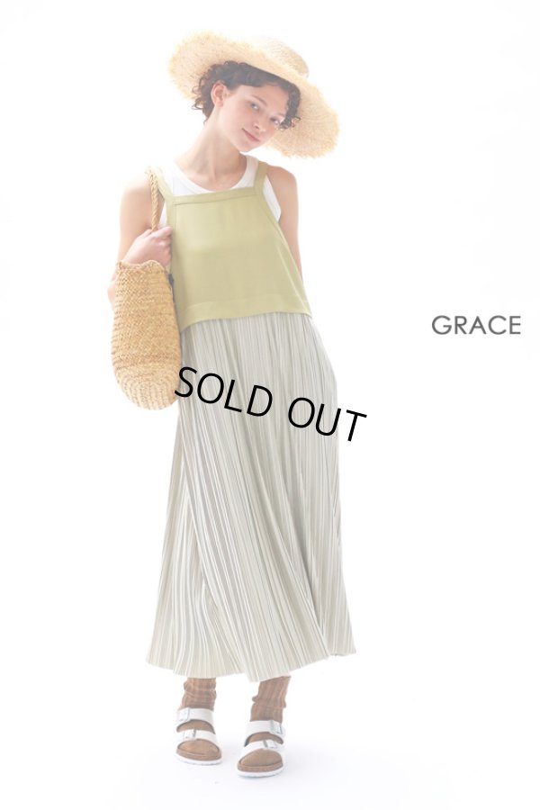 画像3: KELEN / ケレン プリーツコンビドレス GRACE (3)