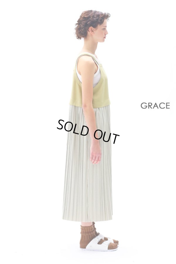 画像8: KELEN / ケレン プリーツコンビドレス GRACE (8)