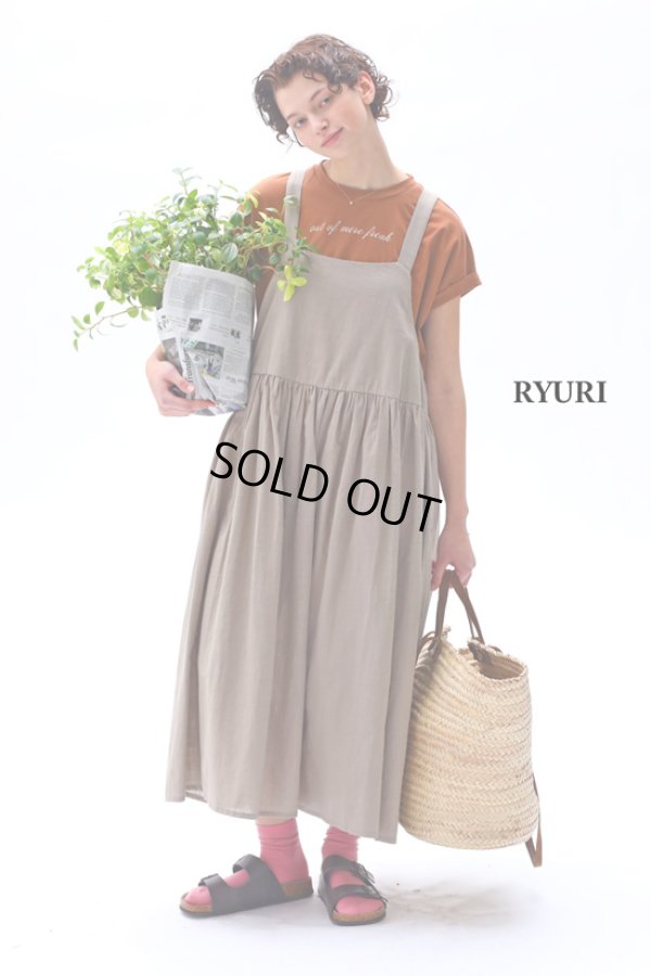 画像8: KELEN / ケレン デザインエプロンドレス RYURI (8)