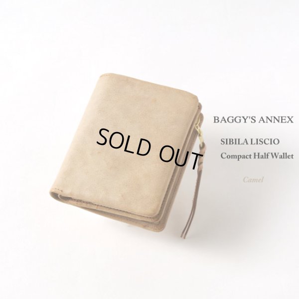 画像20: BAGGY'S ANNEX / バギーズアネックス SIBILA LISCIO コンパクトハーフ財布 シビラ リスシオ (20)