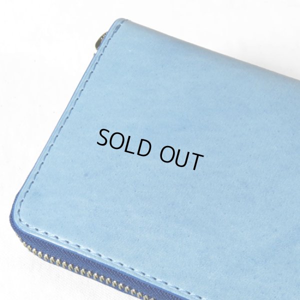 画像10: BAGGYPORT  / バギーポート コーアイ 藍染レザーウォレット (10)