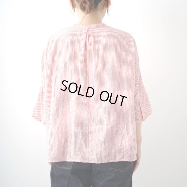 画像6: NATURAL LAUNDRY / ナテュラルランドリー シャーリング ランドスケープシャツ (6)