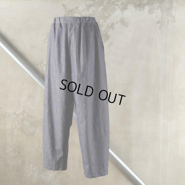 画像7: prit / プリット コットンリネンストレッチデニム スロウパンツ (7)