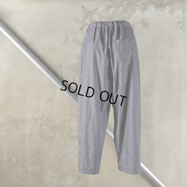 画像9: prit / プリット コットンリネンストレッチデニム スロウパンツ (9)